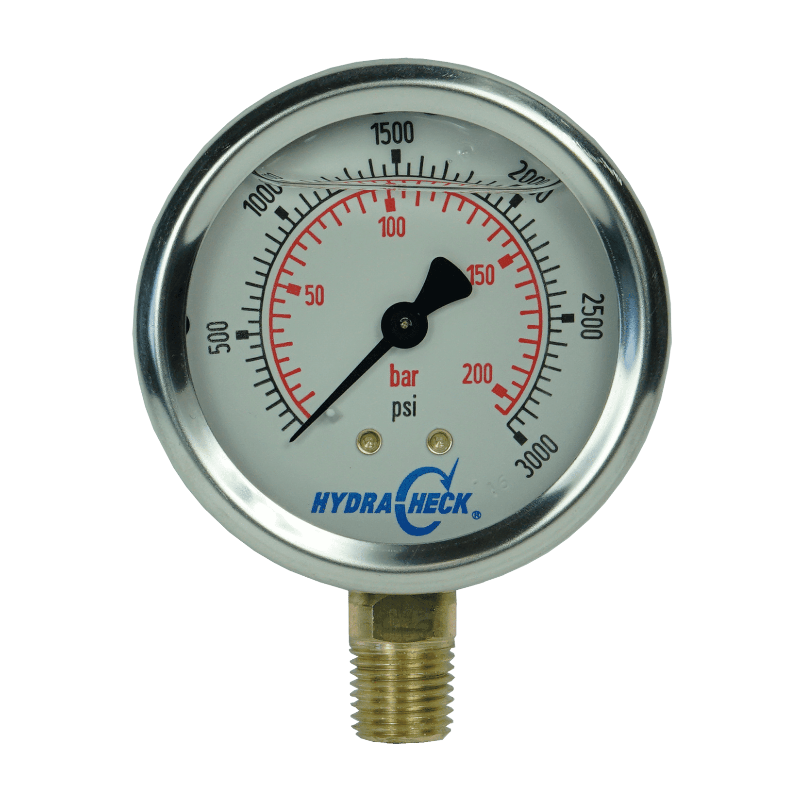 hc-3000-wg 3000 PSI Pressure Gauge